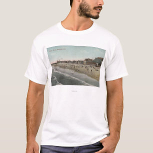 T-shirt Vue du bord de l'océan