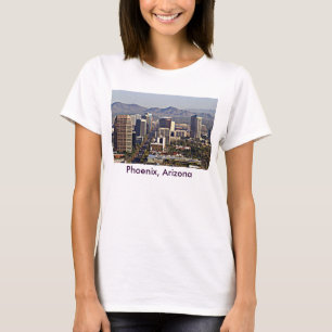 T-shirt Vue du centre de Phoenix, Arizona