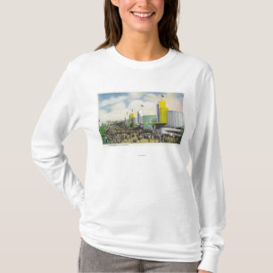T-shirt Vue du groupe général d'objets exposés