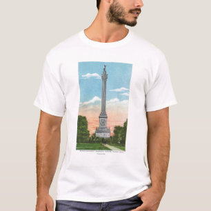 T-shirt Vue du monument de Brock