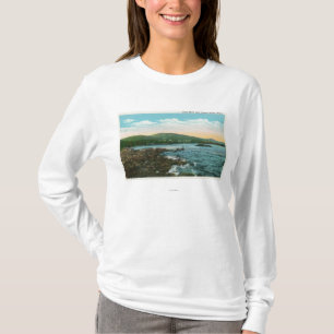 T-shirt Vue du rivage près du port de Camden