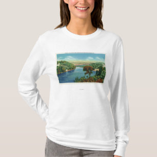T-shirt Vue du Roi français Bridge au-dessus du