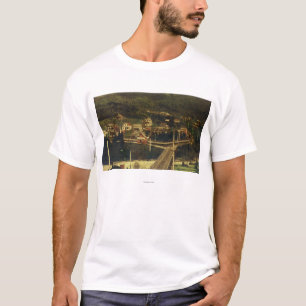 T-shirt Vue du sud de la partie du secteur de résidence