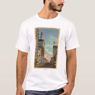 T-shirt Vue du sud de première rue