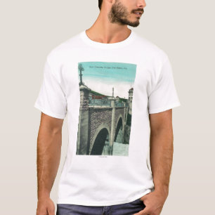 T-shirt Vue d'un BridgeLos concret Gatos, CA