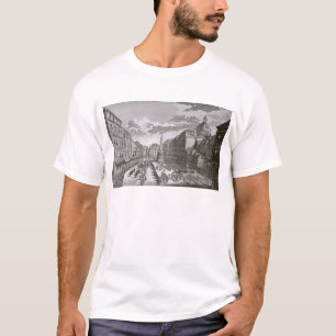 T-shirt Vue d'un cortège dans le Graben