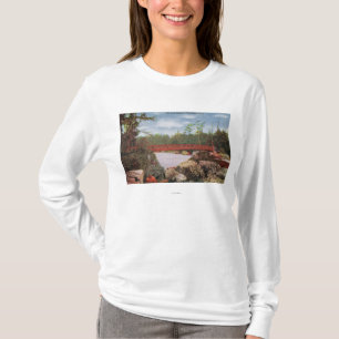 T-shirt Vue d'un pont vers les trois îles de soeur