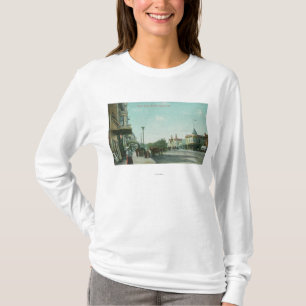 T-shirt Vue d'un verger de ScenePacific de rue, CA