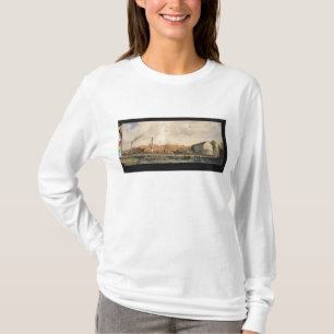T-shirt Vue d'une usine de sucre