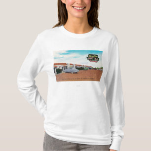 T-shirt Vue extérieure d'Avalon MotelFresno, CA