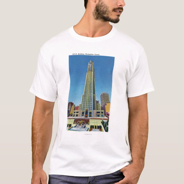 T-shirt Vue extérieure de bâtiment de RCA, centre de (Devant)