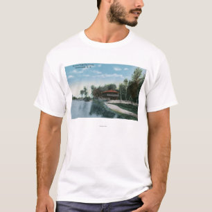 T-shirt Vue extérieure de casino de Central Park