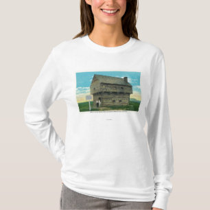 T-shirt Vue extérieure de Chambre de bloc de période