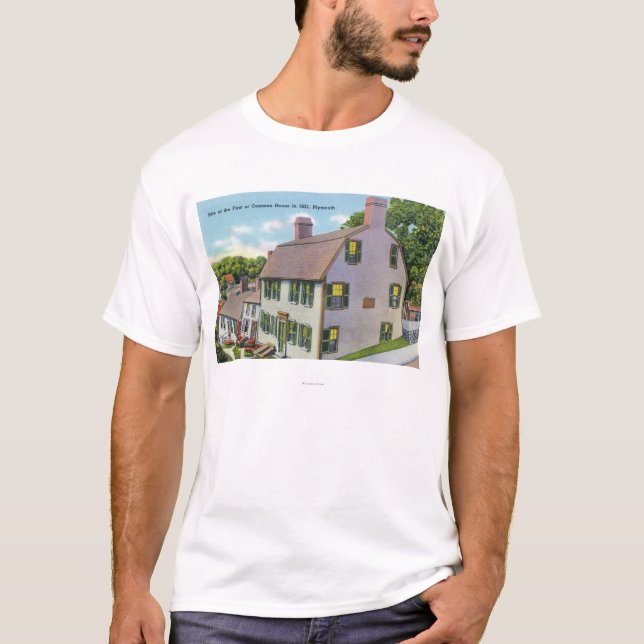 T-shirt Vue extérieure de la Chambre commune (Devant)