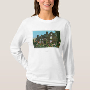 T-shirt Vue extérieure de la Chambre de sept pignons