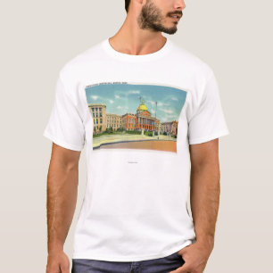 T-shirt Vue extérieure de la Chambre d'état sur la balis