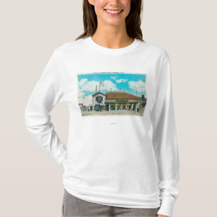 T-shirt Vue extérieure de la grotte marine de Hageman