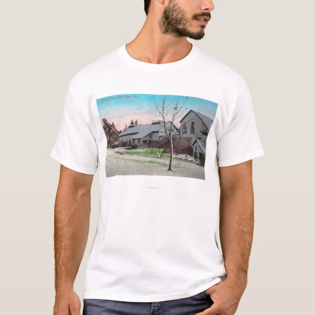 T-shirt Vue extérieure de la mine d'empire (Devant)