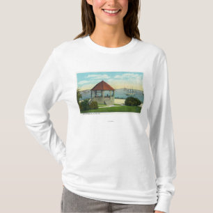 T-shirt Vue extérieure de la perle de l'île d'Orr