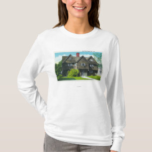 T-shirt Vue extérieure de la vieille Chambre de sorcière
