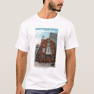 T-shirt Vue extérieure de la vieille Chambre d'état # 2