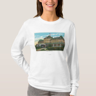 T-shirt Vue extérieure de l'abîme d'Ausable d'hôtel