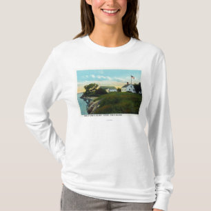 T-shirt Vue extérieure de l'hôtel de carré du congrès