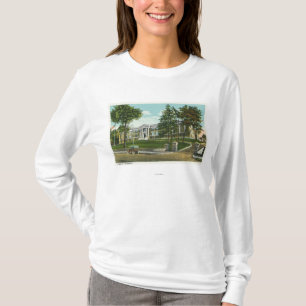 T-shirt Vue extérieure de lycée de Kingston