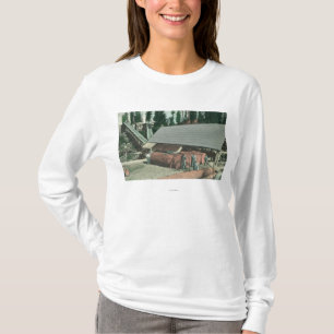 T-shirt Vue extérieure de MillRedding de Benton, CA