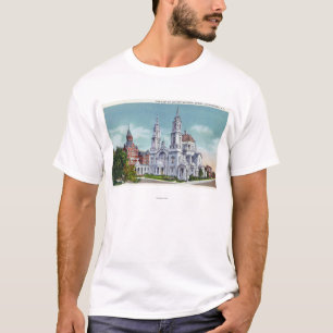 T-shirt Vue extérieure de notre Madame de ressortissant de