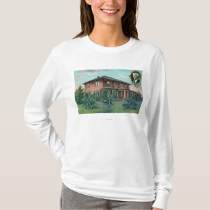 T-shirt Vue extérieure de résidence de Luther Burbank
