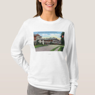 T-shirt Vue extérieure de sanatorium de Raybrook