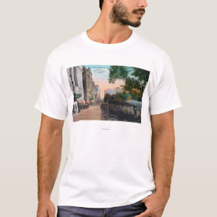 T-shirt Vue extérieure de théâtre d'amphithéâtre sur le