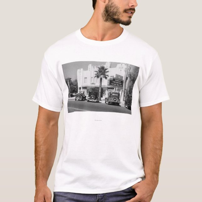 T-shirt Vue extérieure de théâtre de Fontana (Devant)