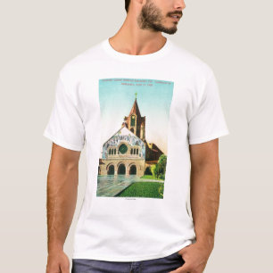 T-shirt Vue extérieure d'église commémorative chez