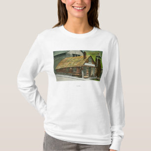 T-shirt Vue extérieure des travaux de soude de cabine de
