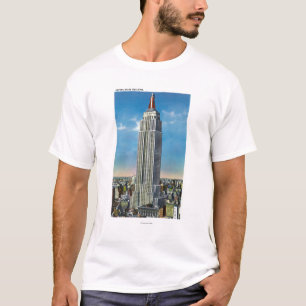 T-shirt Vue extérieure du bâtiment d'état d'empire
