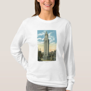 T-shirt Vue extérieure du bureau de douane