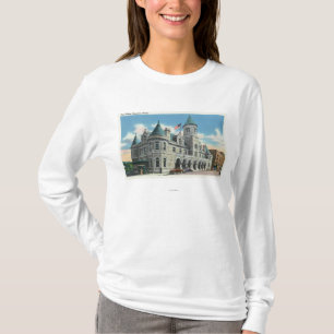 T-shirt Vue extérieure du bureau de poste 4