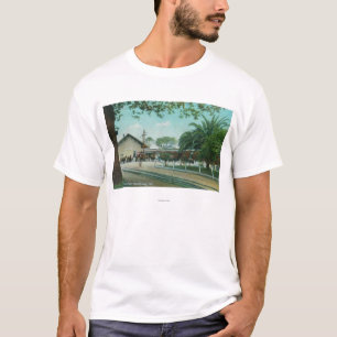 T-shirt Vue extérieure du DepotHealdsburg, CA