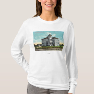 T-shirt Vue extérieure du lycée