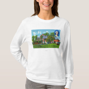T-shirt Vue extérieure du mémorial de Mark Twain