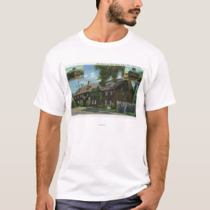 T-shirt Vue extérieure du pi occidental et des Chambres d