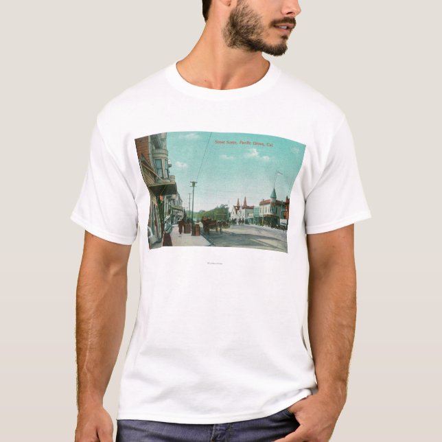 T-shirt Vue extérieure du vieux bureau de douane (Devant)