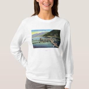 T-shirt Vue générale de la baie en fer à cheval et du p