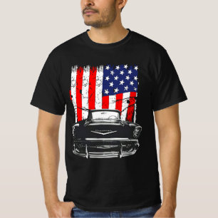 T-shirt Vue Grill avant Chevy Bel 1957 