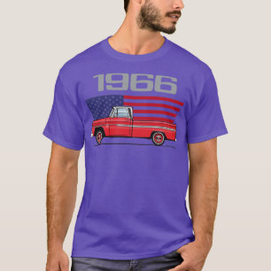 T-shirt vue latérale avec indicateur