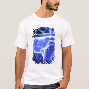 T-shirt Vue luminescente du coeur humain