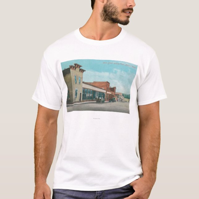T-shirt Vue occidentale de rue principale (Devant)