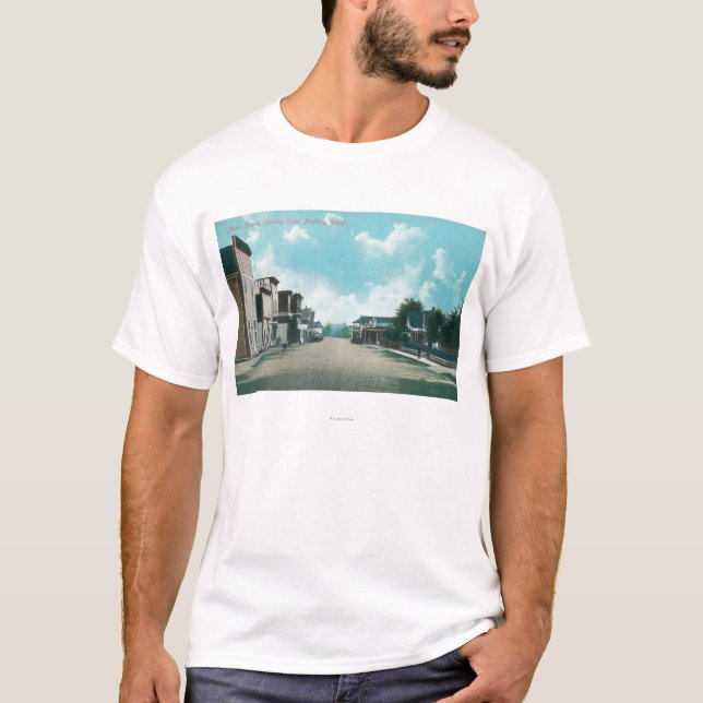 T-shirt Vue orientale de rue principale (Devant)